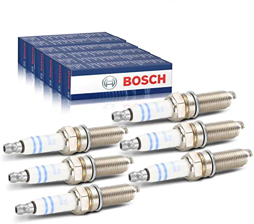 6x Original BOSCH 0242135509 Zündkerzen Kompatibel mit W203 W204 2005-2011 S203 S204 2005-2010 W211 W212 2005-2016 S211 S212 2005-2011 X204 2008-2015 R171 2004-2011