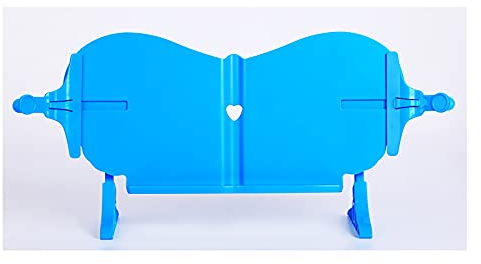 TOMYEUS Buchaufsteller Buchhalter Lese-Lehrbuch-Ständer einstellbar Höhe und Winkel for große Bücher, die in Bett-Desk-Tablet-Dokument, 22 x 8 Zoll Studieren Buchständer