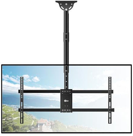WALI Heavy Duty Ceiling TV Mount for 37-90 inch Large TVs, up to 220 lbs