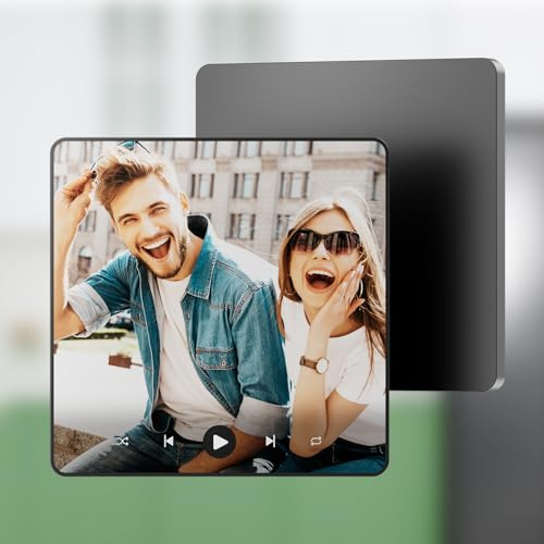 Coiisovd Magnete da Frigorifero con Album Musicale Personalizzato，lettore musicale personalizzabile con foto, compleanno San Valentino Natale canzone spotify regalo
