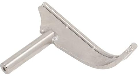 Wood Lathe Tools Rest, Easy Using 5/8 Inch Hardened Steel Column High Strength Wood Turning Tool Rest Curved Design Sliding for Woodworking