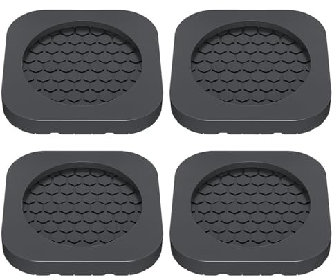518/5,000 4 Stück Waschmaschinen-Vibrationspads, Anti-Vibrationsmatten, Stoßdämpfer, TPR-Material, Wasserabweisend Und Schimmelresistent, Dicke Unterlage Für Waschmaschinen