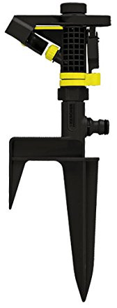Arroseur à impulsions avec Lance, fabriqué en Plastique résistant, idéal pour l'arrosage, Offre Une Couverture Large et Un réglage Facile de la portée.