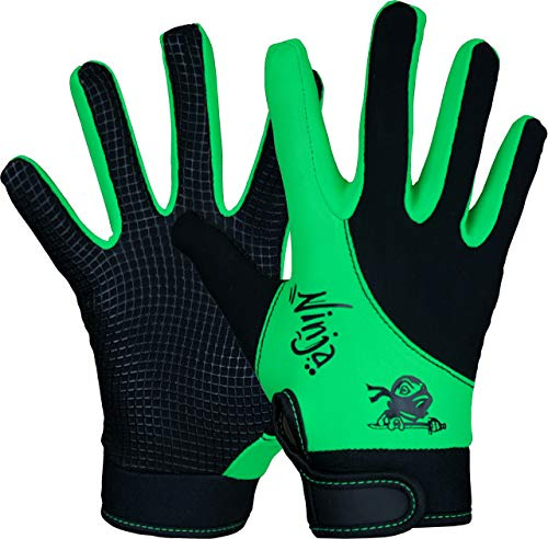 Tuoni GREAT Thermal Sports Gloves for Kids – Kids Bike Gloves with Silicone Grip - For Rugby, Cycling, Running, Football, Hockey, Netball & Horse Riding Age 6-13+