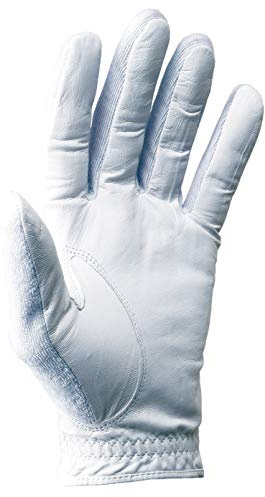 Tourna Guante de Tenis para Mujer, Completo, Dedo-pequeño-Izquierdo, Blanco (TGF-L-S-L)