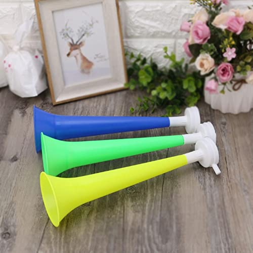 MOOCO MORNING Cheer Plastic Horn Fußball Spiel Fans Cheerleading Requisiten Vuvuzela Trompete XXUF