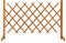 BULANED Garten-Rankzaun, Rankgitter, Rankhilfen Für Kletterpflanzen, Spalier, Sichtschutz, Spaliere Und Rankhilfen, Orange 120x90 cm Massivholz Tanne