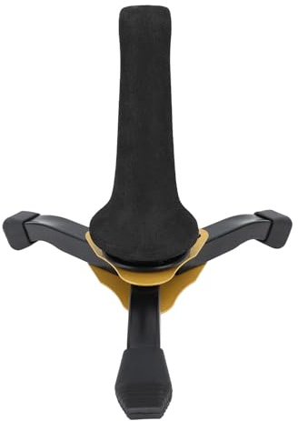 HUSHUI Supporto per Treppiede Portatile Pieghevole per Sassofono Soprano per Strumenti a Fiato Acciaio Resistente Leggero