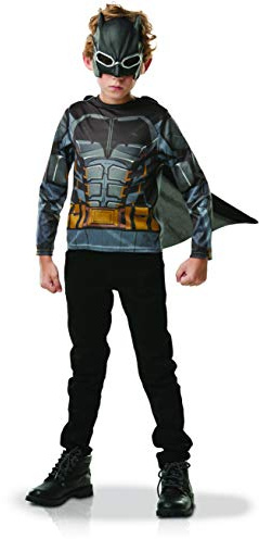 Rubies plastron-set Batman, jungen, I-300110, svart
