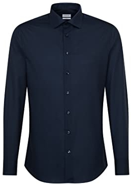 Seidensticker herr Seidensticker Herren Business Hemd Slim Fit – Bügelfreies, Schmales Hemd Mit Kent-kragen – Langarm – 100% bomull Formell skjorta