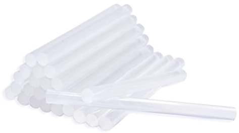 Barras de Cola para Pistola de Silicona Caliente, Cartucho de Pegamento Termofusible Multiusos Transparente de Secado Rápido para Manualidades, Bricolaje o Sellados - Ofituria