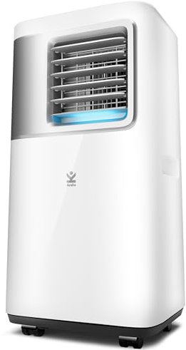 S-550 – Avalla 4-in-1 Air Conditioner Unit Portable & Dehumidifier 20L – Ideal for Large Room Coverage - 7000BTU Powerful Cooling Low Running Costs, 24hr Timer, Sleep Mode, Remote Control & Window Kit