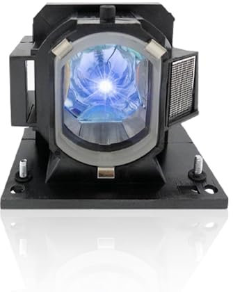 DT01181/DT01251/DT01381 Lámpara de repuesto para proyector con carcasa Compatible con Hitachi BZ-1M CP-A220N A221NM A222NM A250N A301NM A302WN AW2519NM AW251NM D27WN D25WN ED-A220NM iPJ-AW250NM