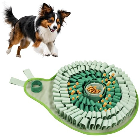 MiOYOOW Tappetino per Annusare per Cani, Tappeto Lento Nascondi Cibo con Tessuto Resistente Lavabile, Cuscino Interattivo Antiboia per Alimentazione Lenta e Gioco, per Cane di Piccola e Media Taglia