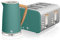 Swan Nordic Kitchen Set, 1.7L Fast Boil Kettle and 1500W 4-Slice Toaster, Green SK14610GREN/ ST14620GREN