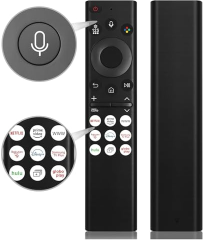 Universal Fernbedienung mit Sprachfunktion für Samsung Smart TV BN59-01175N AA59-00603A AA59-00741A AA59-00786A AA59-00602A BN59-01247A AA59-00743A Kompatibel mit Alle für Samsung Fernbedienung