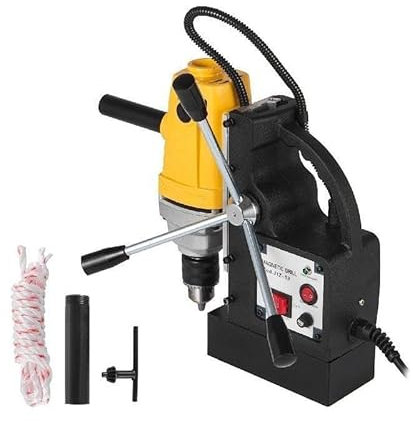 MD13 Trapano a colonna magnetico 8500N Magnet Force TableTop 750W Foratrice da banco portatile elettrica multifunzionale Per l'uso domestico quotidiano