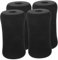 TOYANDONA 4 Piezas Cubierta para Rodillos de Extensión de para Equipos de Gimnasio Accesorios de Ejercicio y Flexible Compatible con Máquinas de Curl Levantamiento