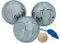 Aktive 54034, Petanque-Koffer mit 3 Sportbällen