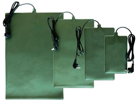 Terra Discount Comfort Heizmatte für Gewächshäuser und zur Cannabis Zucht in 10, 20, 30 & 40 Watt erhältlich - Wärmematte für EIN besseres Pflanzenwachstum (40 Watt - 40x60 cm)