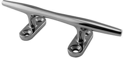 Generisch Barcos de grado marino, bases abiertas de acero inoxidable, limpieza de cuerda con acabado resistente, limpieza de muelle, amarre de hardware marino para kayak, yate de pesca