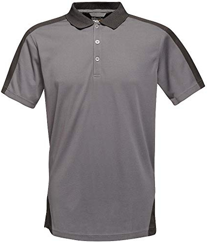 Regatta Professional Contrast Coolweave Wicking Polo Shirt, Quick Dry & Side Vents - Perfect for Workwear, Outdoor Activities