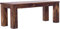 B.R.A.S.I.L.-Möbel Brasilmöbel Sitzbank 120 cm Rio Classico Eiche antik Massivholz aus Pinie, Verschiedene Größen & Farben, ideal für Esszimmer & Küche