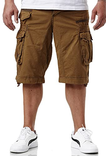 Geographical Norway Bermudashorts parasol män, kaki, M