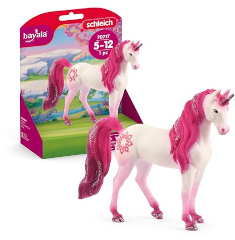 Schleich BAYALA | Jument Licorne Mandala 70717 | Figurines fantastiques et détaillées | Cadeau pour Filles et garçons | Magnifiques Figurines de Collection | Jouet dès 5 Ans | 14 x 3 x 11 cm