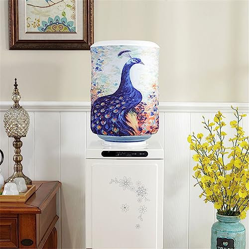 Highdi Dispensador De Agua Cubiertas De Barril Cubierta Antipolvo Cubiertas Elásticas para Enfriador De Agua Dispensador De Agua Reutilizable Cubierta De Cubo Protector (34x28cm,Estilo 8)