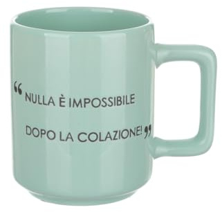 KASANOVA Tazza mug salvia 320 ml con scritta