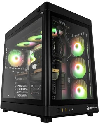 PCSpecialist MasterPC Gamer - AMD Ryzen 7 9800X3D 5.20 GHz 8-Core, 32 Go DDR5 RAM, 16 Go GEFORCE RTX 5080, 2 to M.2 SSD, Windows 11