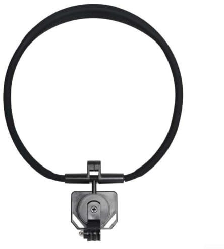 Justerbar nackmonteringshållare för DJI Osmo360 med bröstrem, designad för handsfree-användning och kompatibel med olika actionkameror