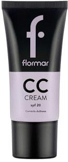 Flormar CC Cream Anti-Opacità SPF 20 con texture cremosa per un look naturale N. CC01 - Anti-Dullness