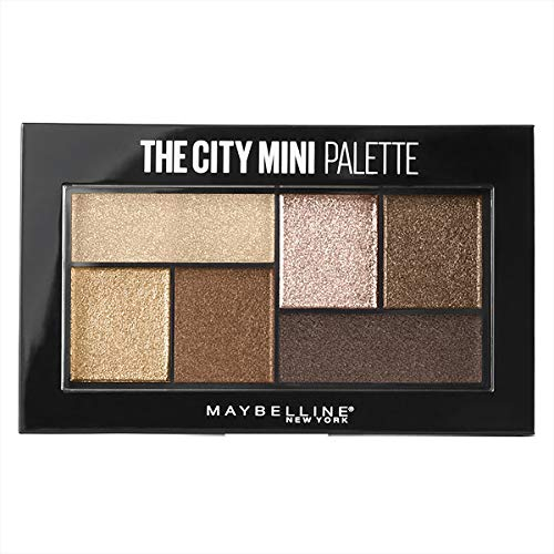 Maybelline New York The City Mini Lidschatten Palette 400 Rooftop Bronzes Gold