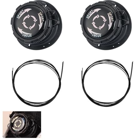 2 Stück Schnürsenkel Schnellverschluss Schuhe,Boa Verschluss Automatischer Drehverschluss Kinder Arbeitsschuhe Lock Laces Ohne Binden,Schwarz Schuhbänder Drehschnalle für Sportschuhe Skaterschuhe