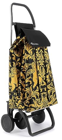 Carro Rolser Saquet Gloria 4 Ruedas - Oro/Negro