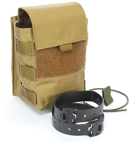 Zentauron Molle Mehrzwecktasche Multislot 2 L – Taktische Zubehörtasche für Plate Carrier, Schutzwesten & Rucksack | IRR-sicher, Klettfach, Made in Germany, Militär & Outdoor