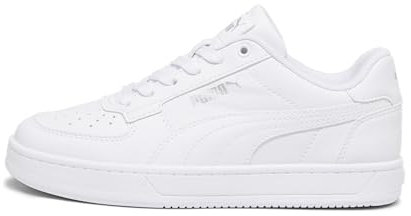 PUMA Unisex Kids Caven 2.0 Jr Zapatillas, Puma White Puma Silver Puma Black, 37.5 EU