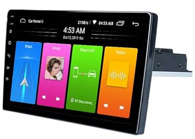 9 tums GPS-navigationsenhet för bil, Carplay Android-bil, bilradio Bluetooth Mirror Link 2 GB 32 GB för Ford Transit Connect Tourneo PJ2 Van V408 låda med stor kapacitet 1,5 TDCi 2013/02–2024/12