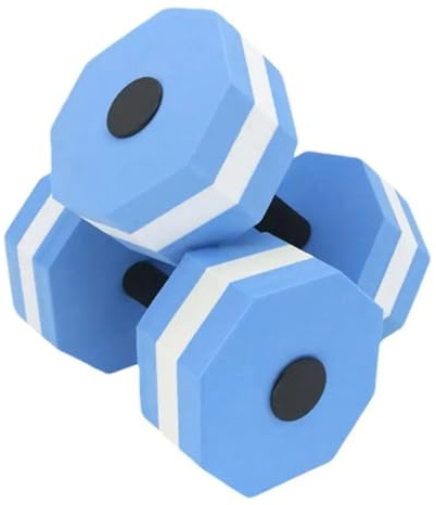 Mancuernas AcuáTicas Juego de mancuernas for aeróbic acuático y fitness pesas for piscina(Color 6)