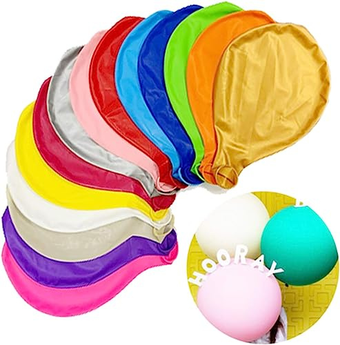15 Pezzi Grandi Palloncini, 36 Pollici Palloncini Giganti, Palloni Gonfiabili Giganti, Palloncini Compleanno per Compleanno, Battesimo,Matrimoni, Feste, Carnevale, Celebrazioni