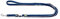 HUNTER HILO Verstellbare Hundeführleine, mit leichtem Mesh-Material, 2,5 x 200 cm, blau