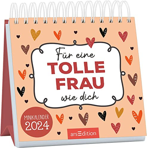Mini-Monatskalender Für eine tolle Frau wie dich 2024