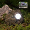 Escondite de Llave de Roca Falsa,Liuer con Luz Solar Piedra Clave Big Mountain Piedra de Imitación con Compartimento Secreto,Oculta Tu Llave De Repuesto En La Piedra Al Aire Libre para Jardin Esconder