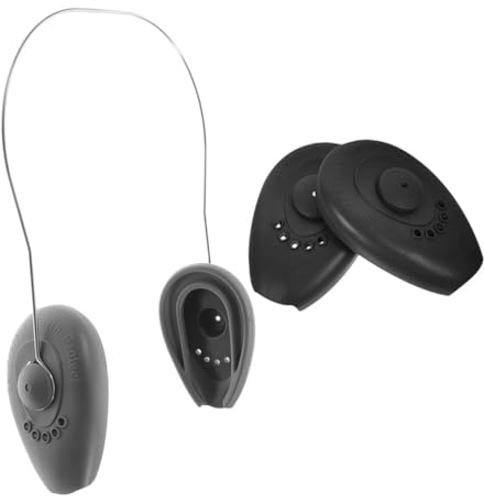 minkissy Protezioni Auricolari in Silicone Antiscivolo 2 Pezzi Con Anello in Acciaio Morbido Impermeabili Per Tintura Chioma Uso Salone Doccia Bagno