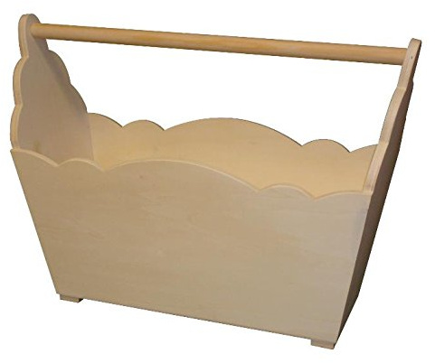 Revistero madera ondas. En madera en crudo, ideal para pintar. Medidas (ancho/fondo/alto): 53 * 20.5 * 39 cms.