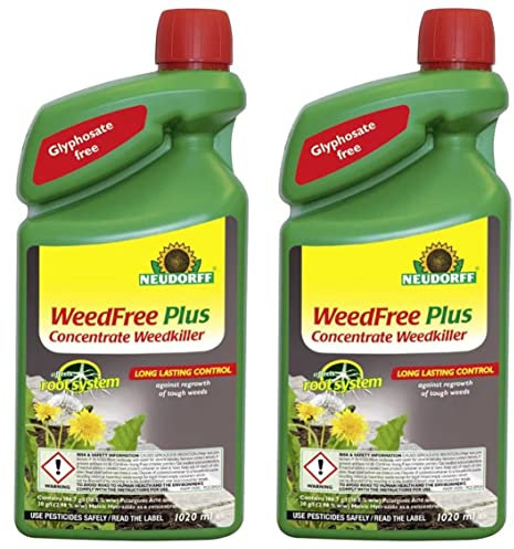 Wolvercroft Garden Centre Neudorff WeedFree Plus Concentrate Weed Killer (1020ml) x 2