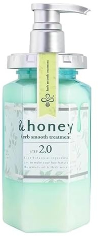 &Honey Herb Smooth Treatment Conditioner Step 2.0-440g - Feuchtigkeit, Glanz, Frizz-Kontrolle, Reparatur & St?rkung