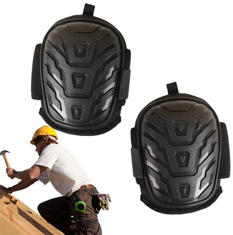 Poussinets de genoux de construction, tampons de genoux de travail pour hommes | Protecteur du genou pour le jardinage,Kneepades antidérapantes robustes, sangles réglables, équipement de protection de